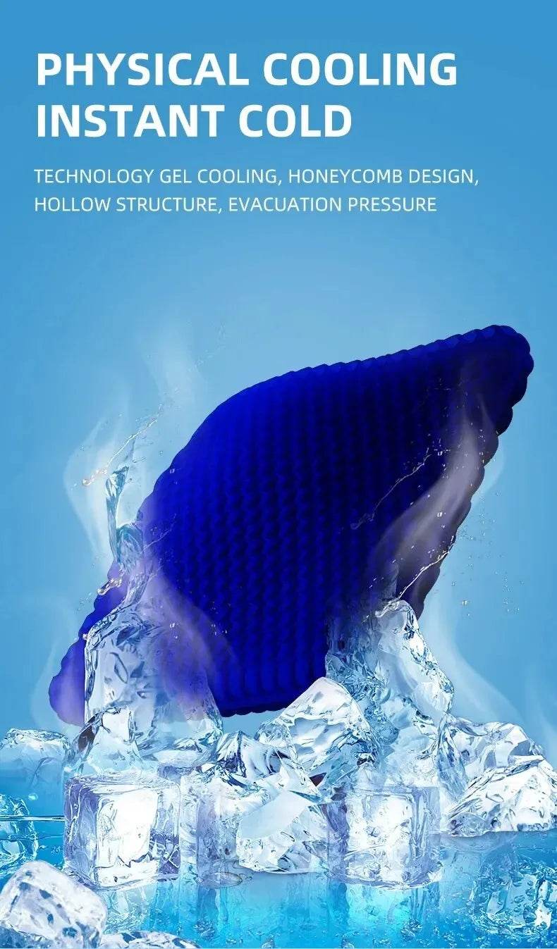 Breathable Cool Car Seat Cushion Summer Silicone Ice Pad