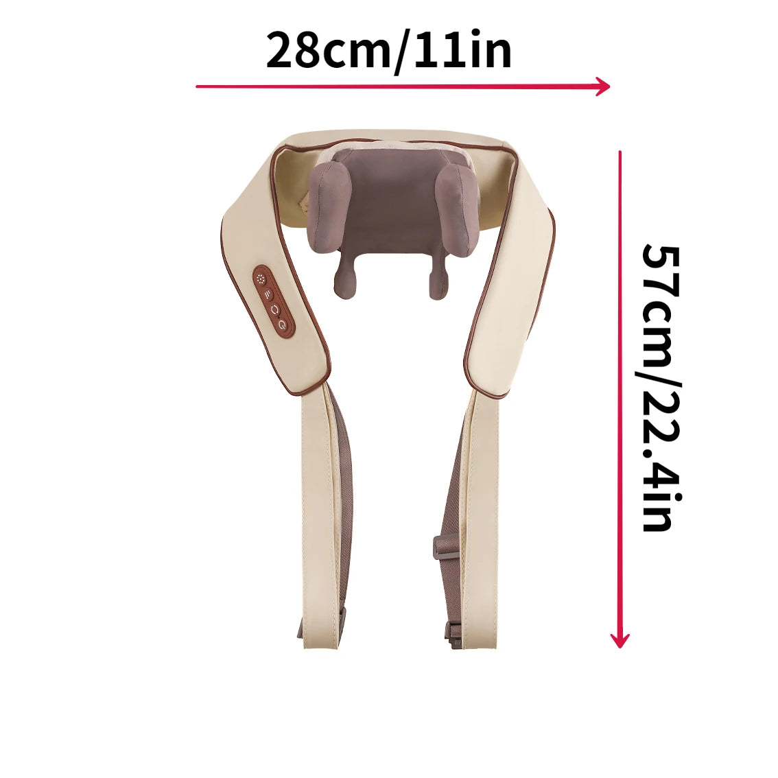 6D Adjustable Neck Shoulder & Muscle Relaxation Massager