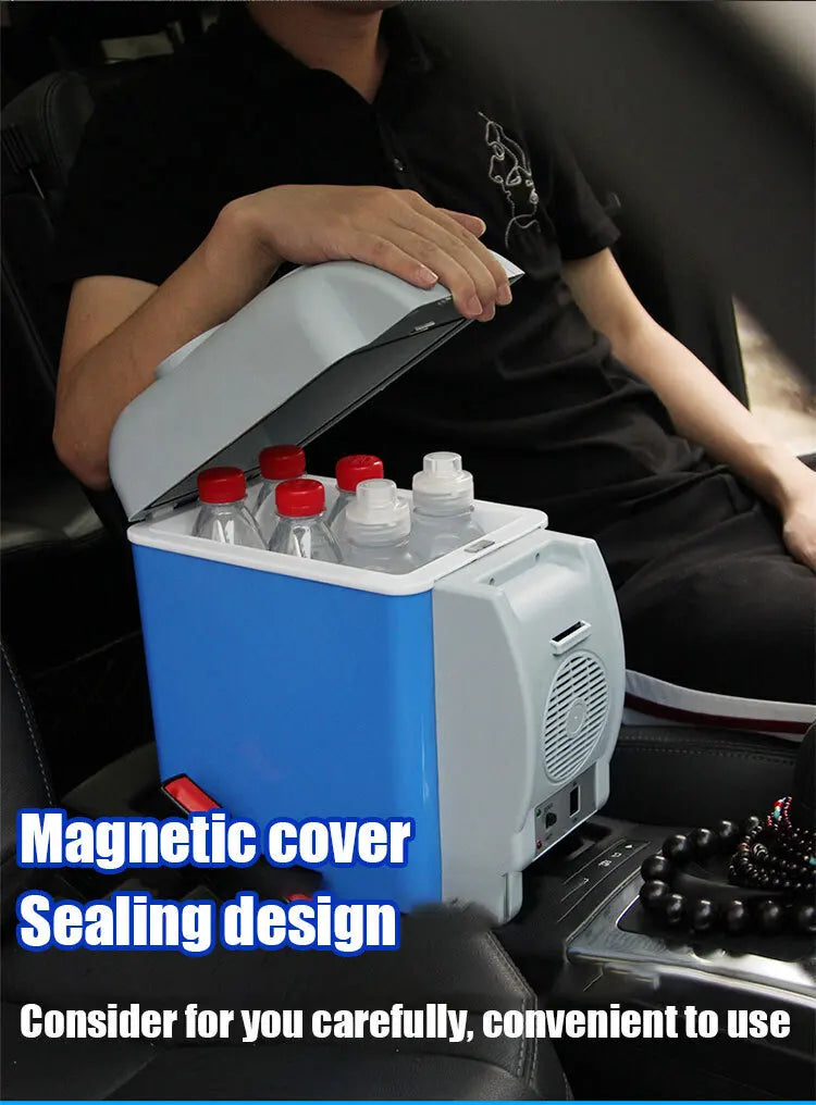7.5 L Portable Warming and Cooling Car Refrigerator