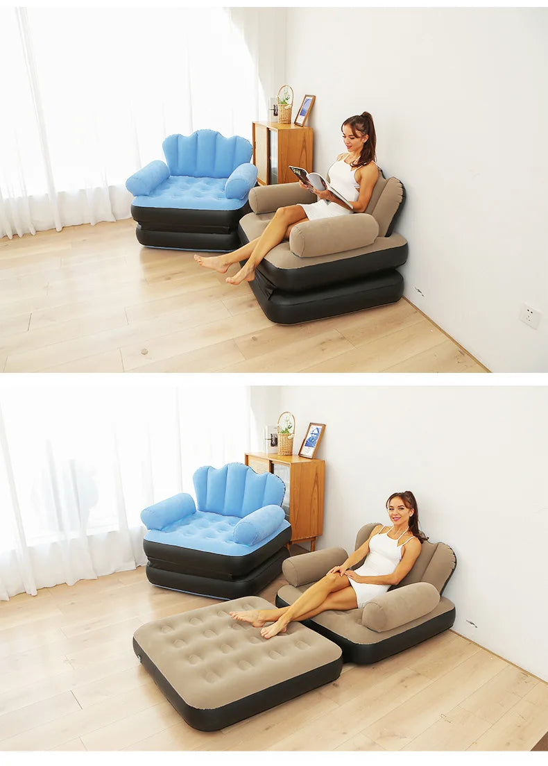 Inflatable Outdoor Bed Sofa For Travel