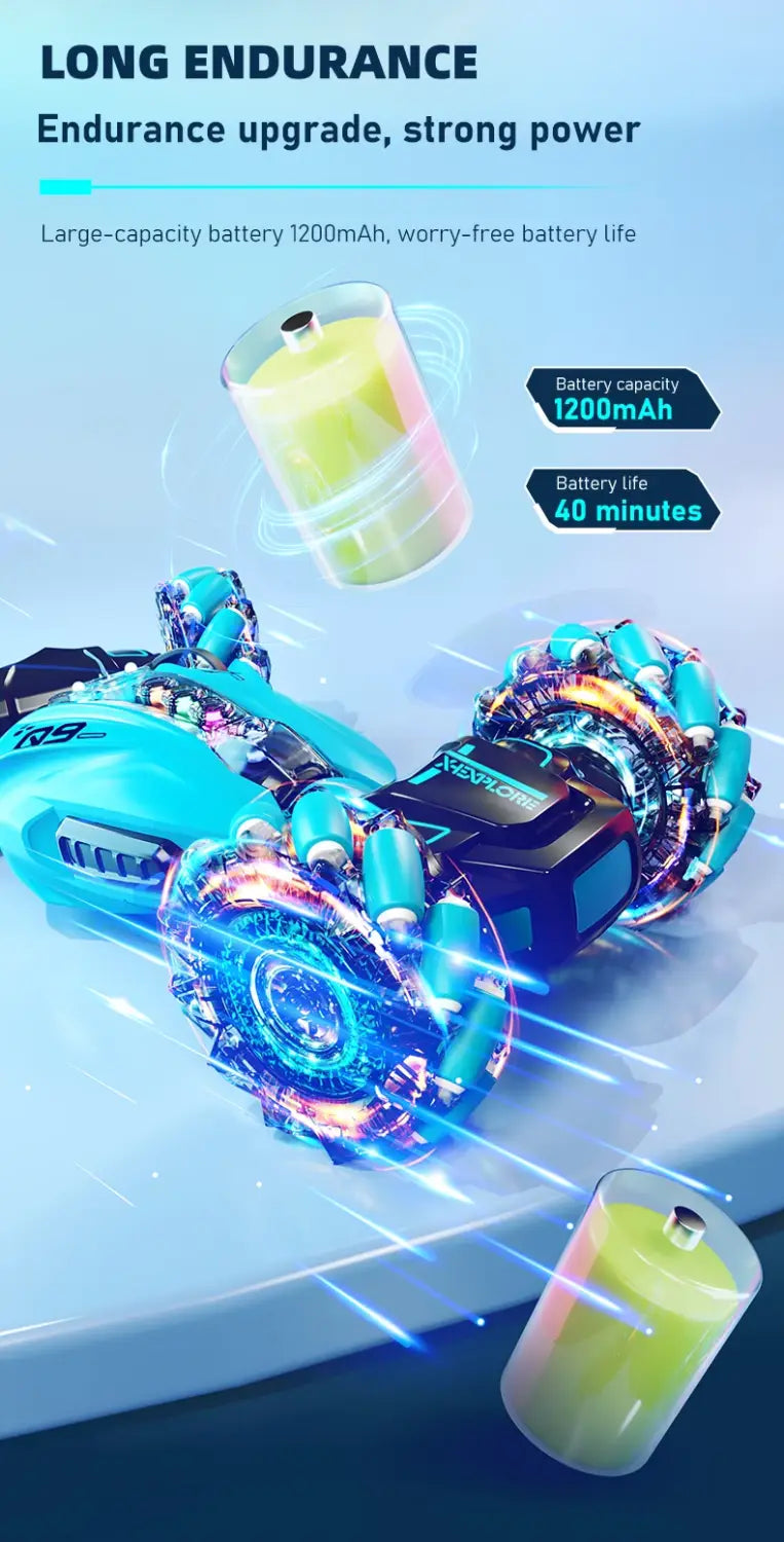 Hand Gesture Stunt Car