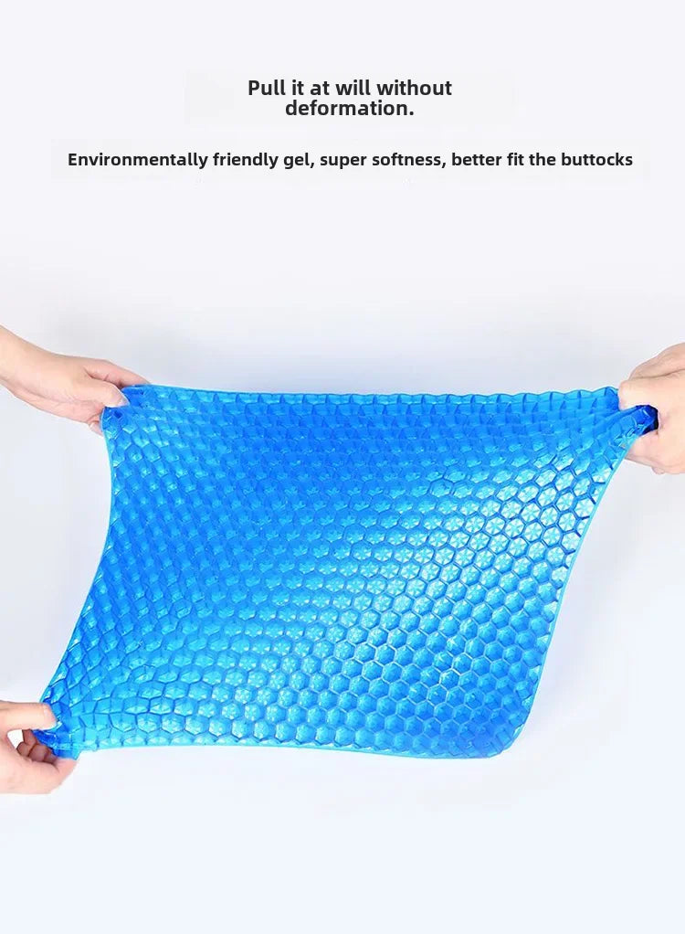 Breathable Cool Car Seat Cushion Summer Silicone Ice Pad