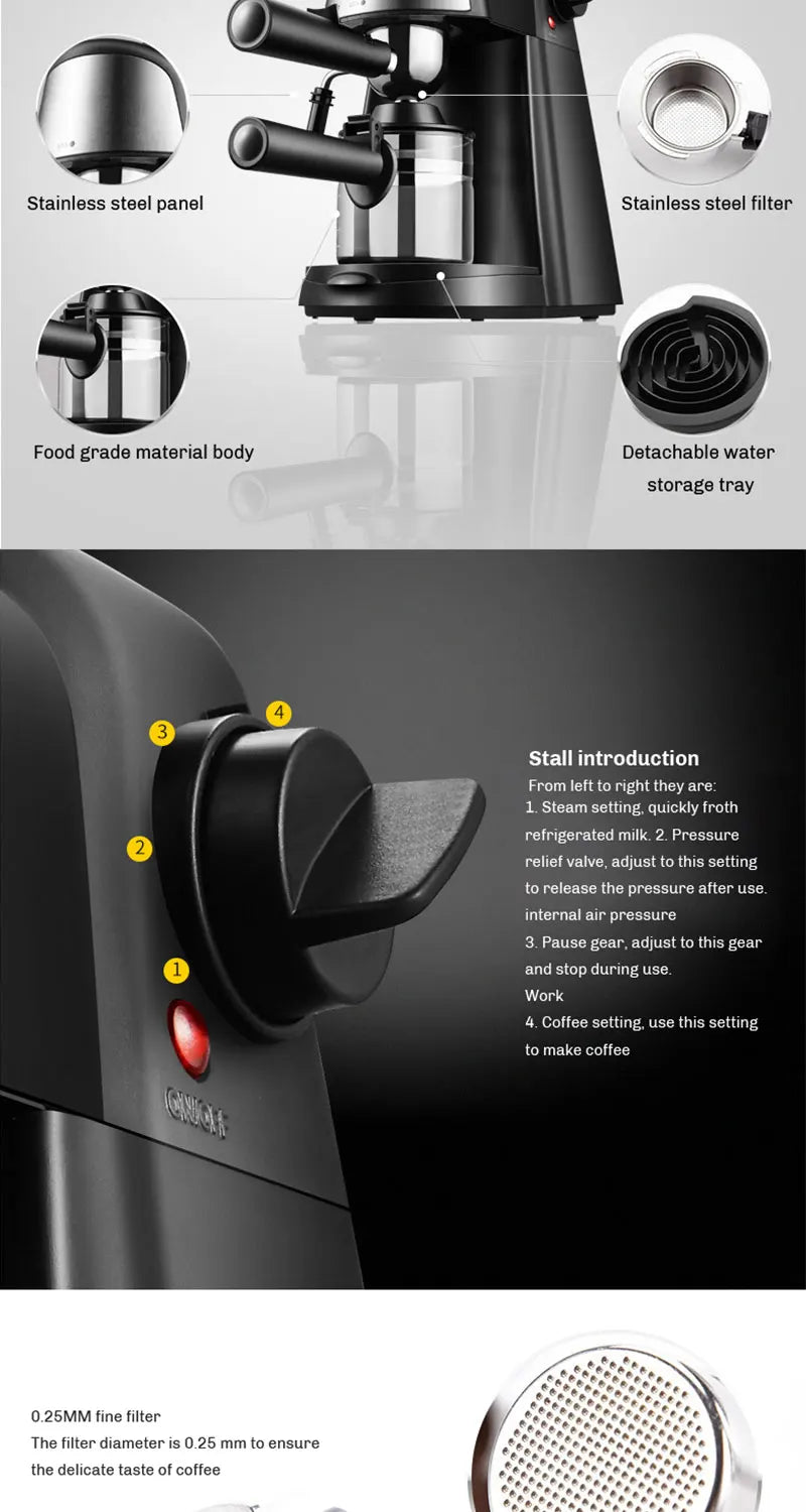Semi Automatic Espresso Maker