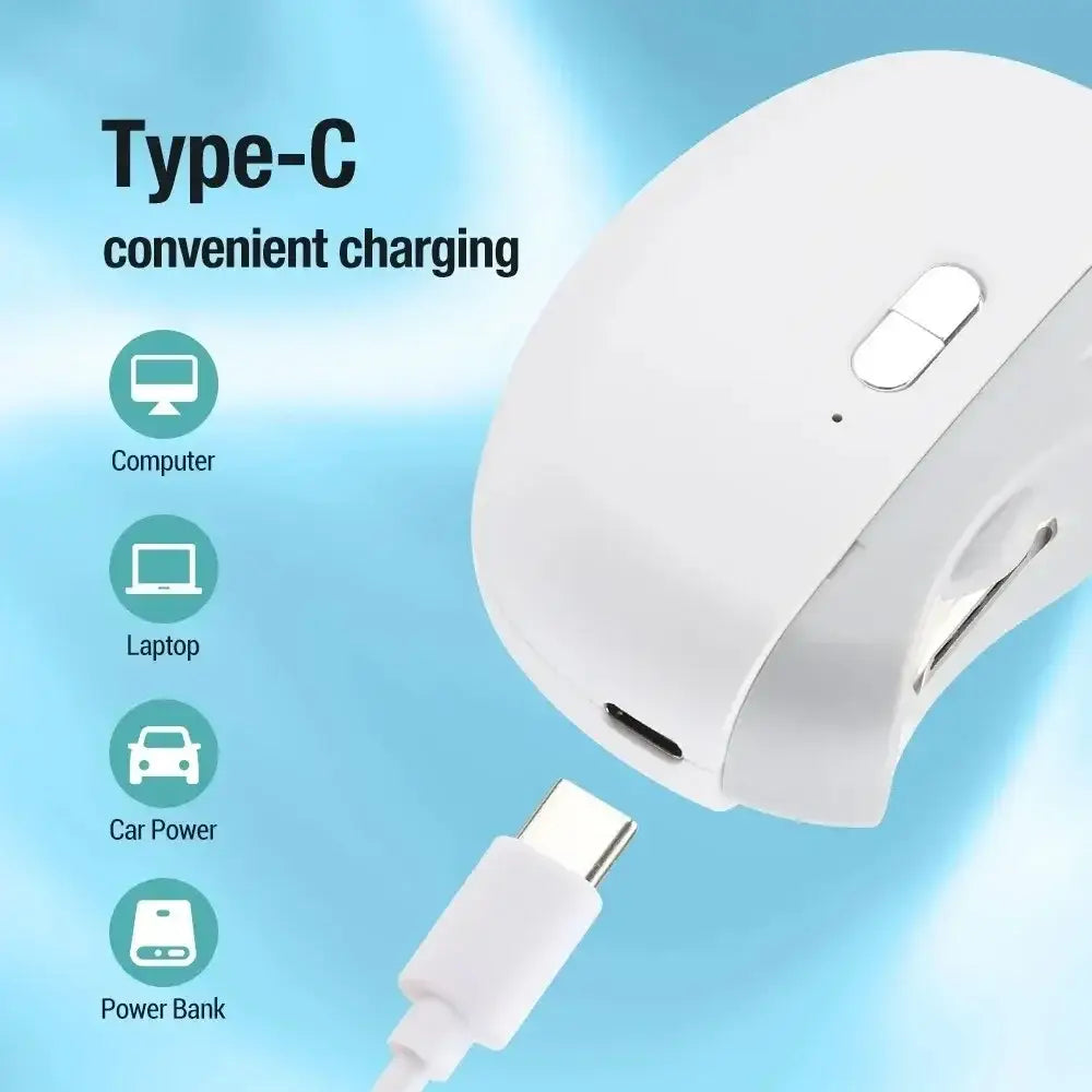 2 in 1 Multifunctional Electric Nail Clipper & Polisher