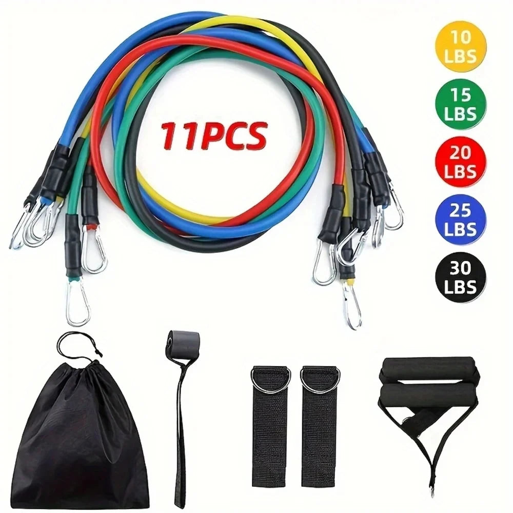Exercise Band Set of 11 Pcs