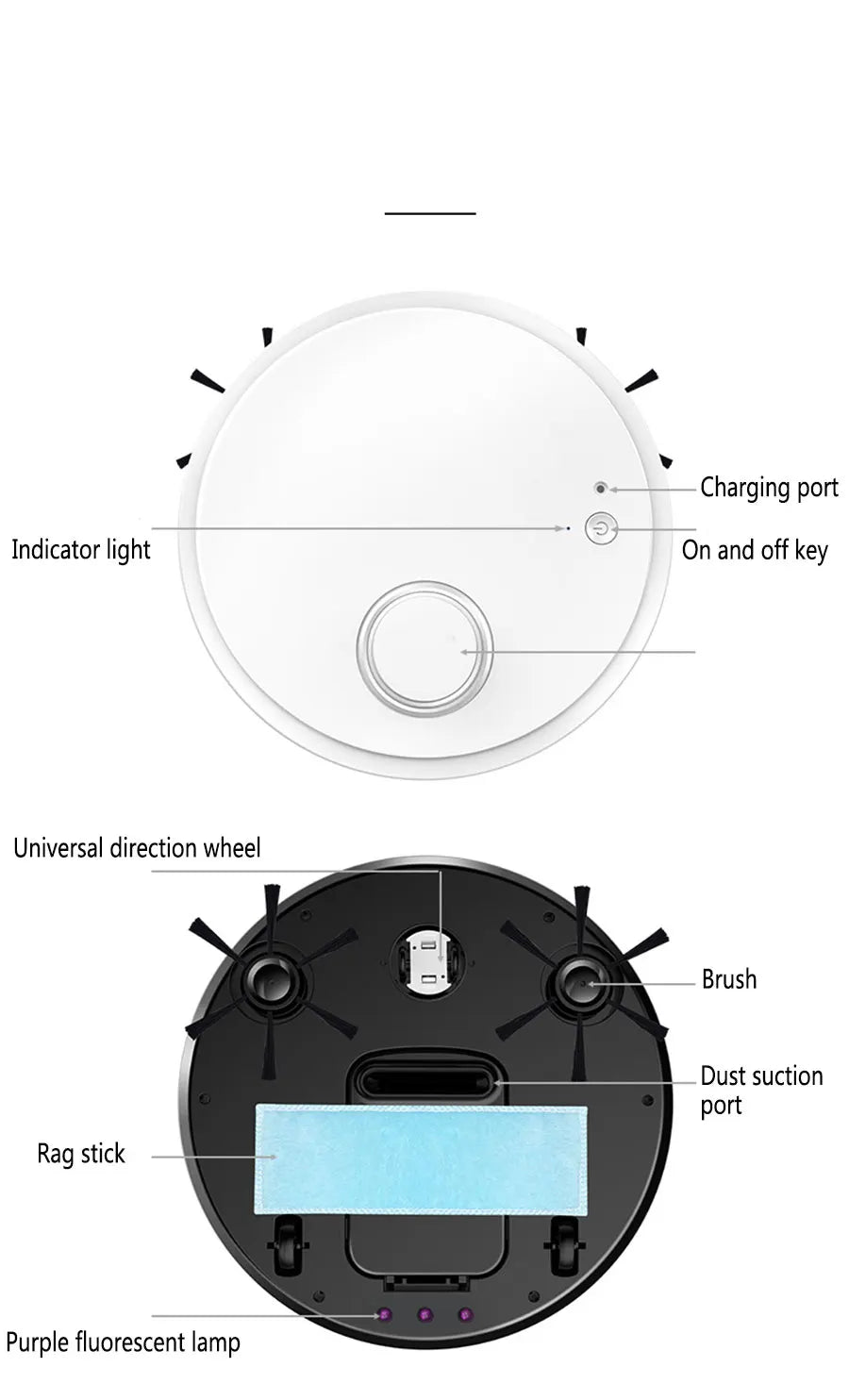 Smart Robotic Vacuum Cleaner