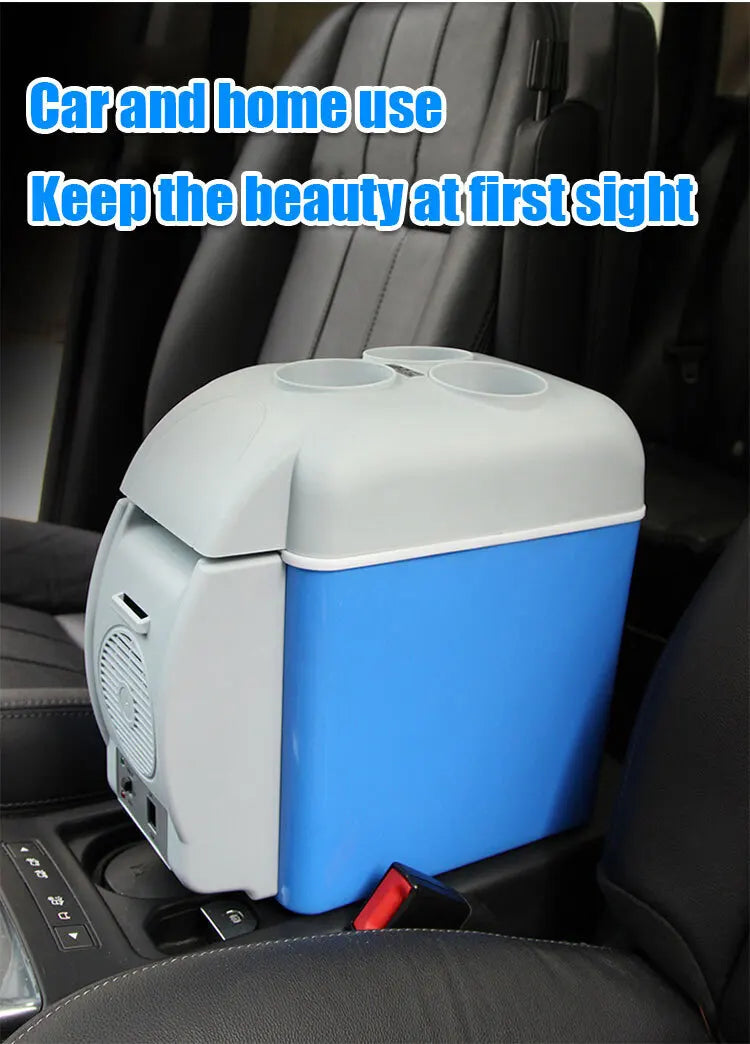 7.5 L Portable Warming and Cooling Car Refrigerator