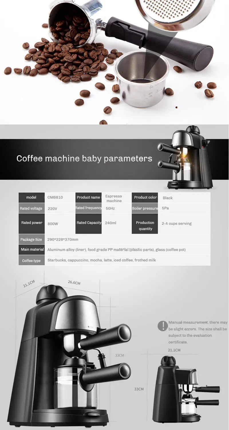 Semi Automatic Espresso Maker