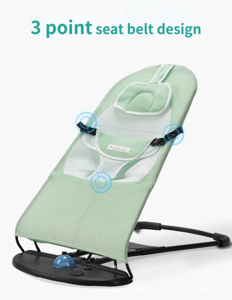 Foldable Swing Chair for Babies & Toddlers Three speed Height Adjustment Baby Comfort