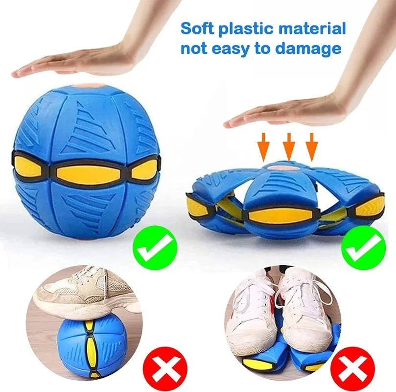 UFO Flying Saucer Ball Training Games Interactive Outdoor Sports