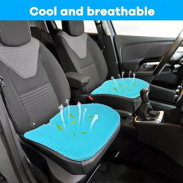 Breathable Cool Car Seat Cushion Summer Silicone Ice Pad