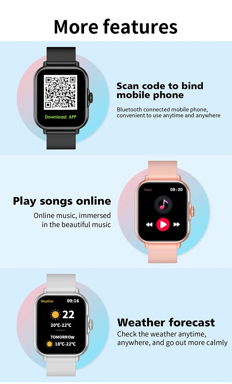 5 In 1 Bluetooth Call Smart Watch