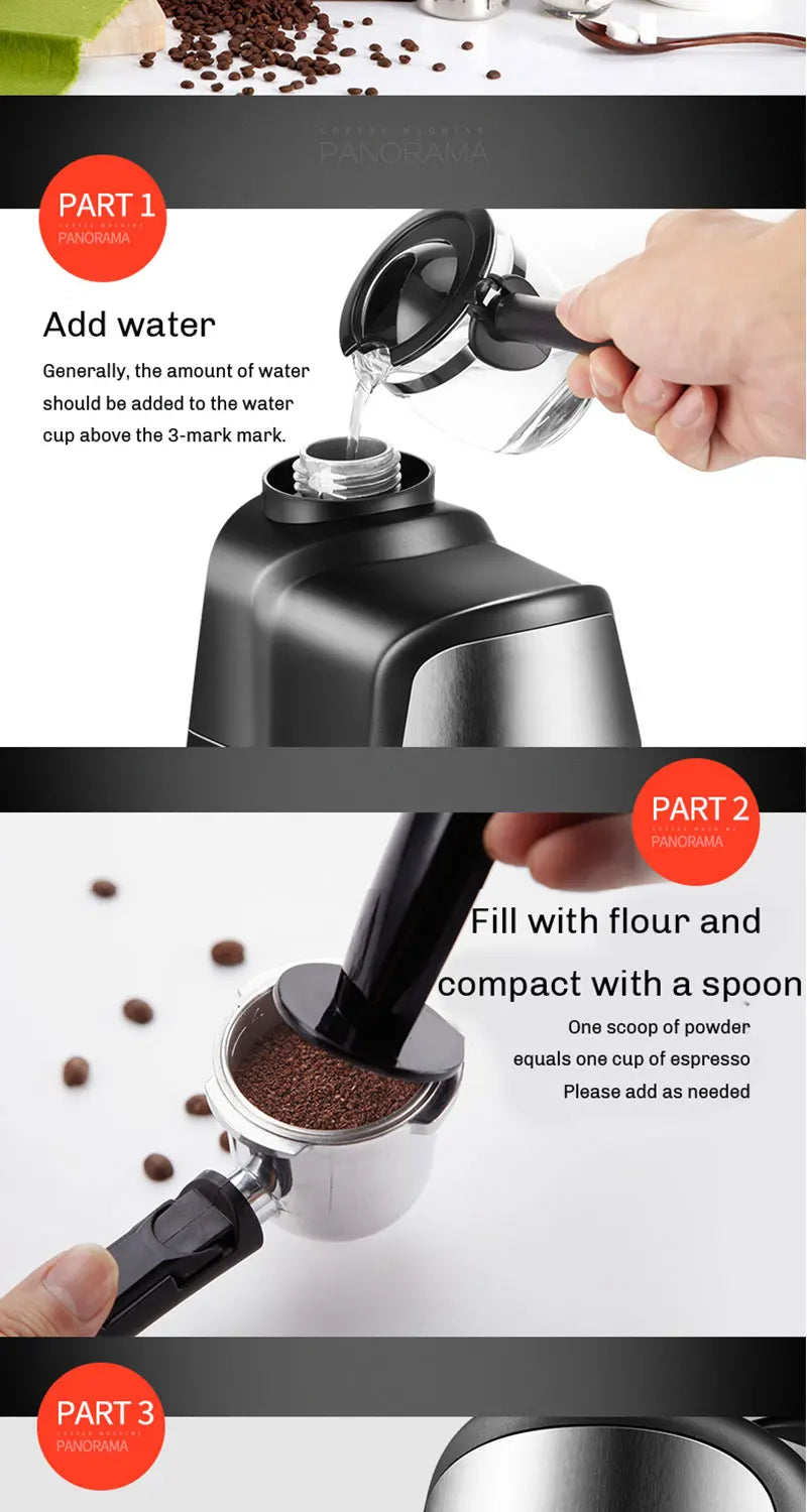 Semi Automatic Espresso Maker
