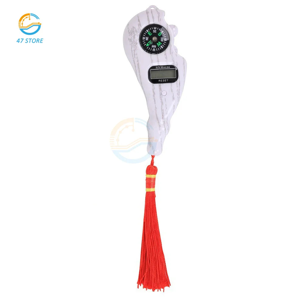 Electronic Digital Tally Counter with Compass Tassel Finger