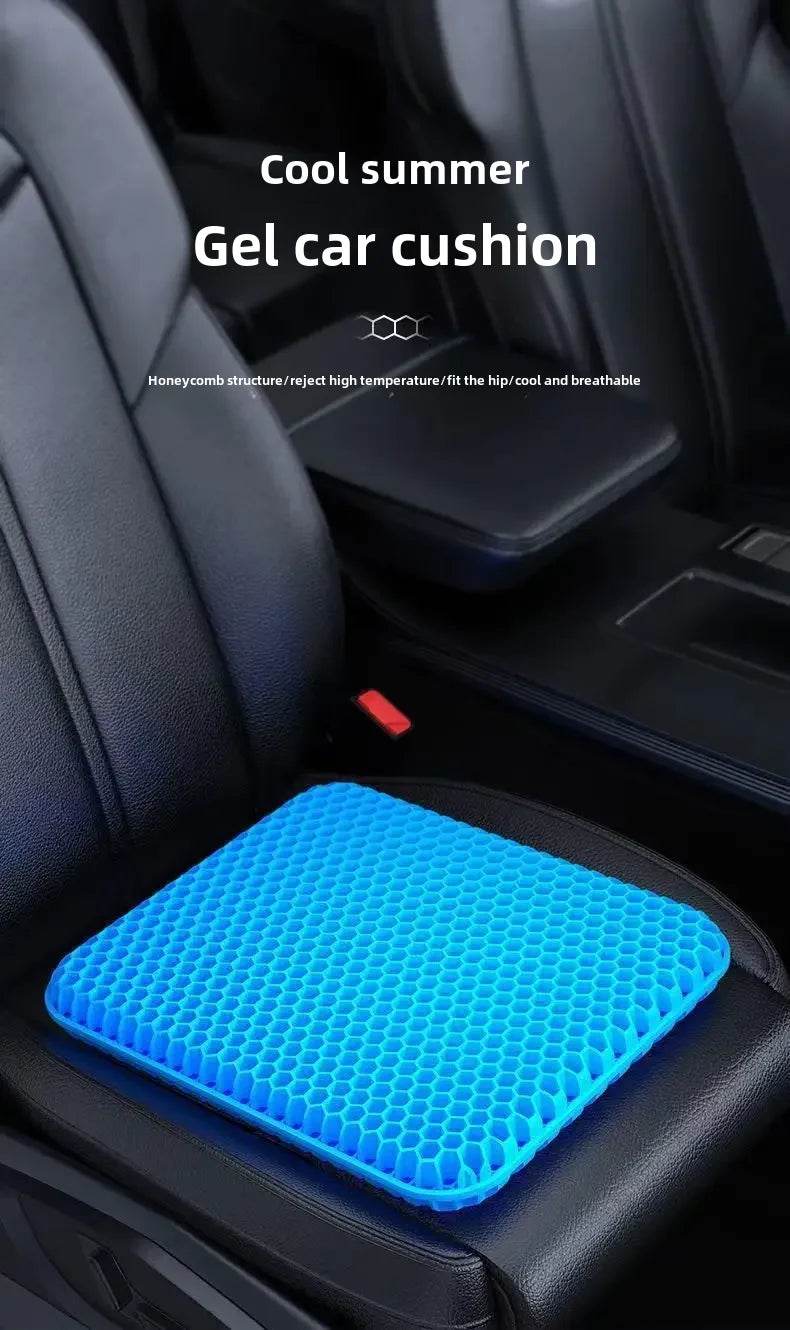 Breathable Cool Car Seat Cushion Summer Silicone Ice Pad