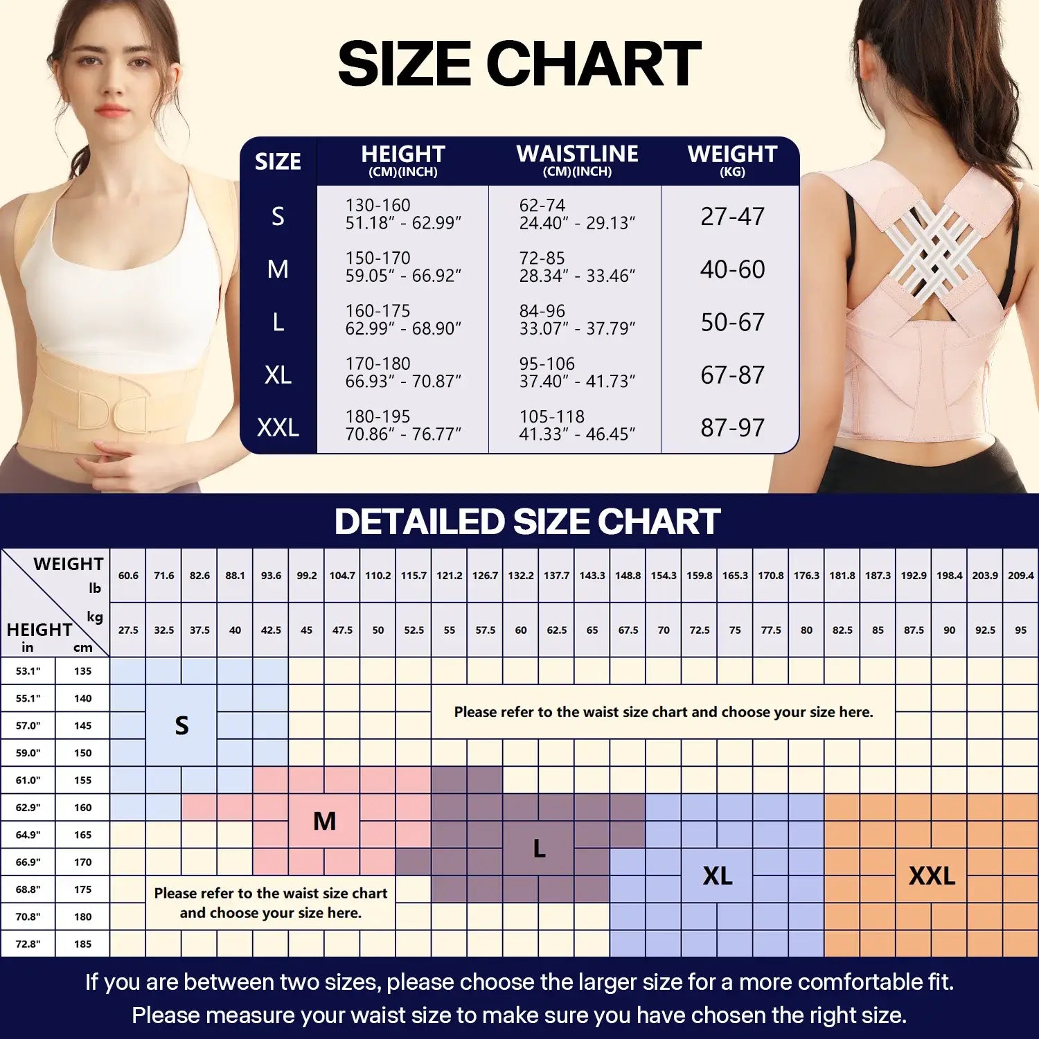 Adjustable Back Support Posture Corrector for Women and Men