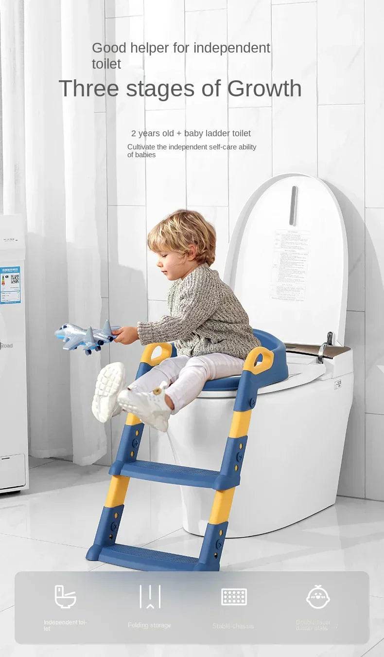 New Foldable Stepped Children’s Toilet Ladder