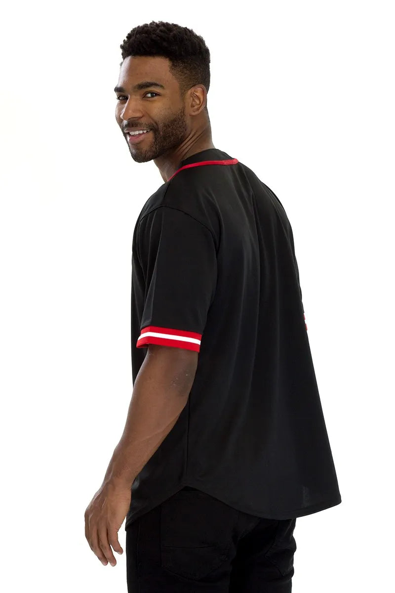 WEIV Men’s Unisex Baseball Jersey Sports T Shirt