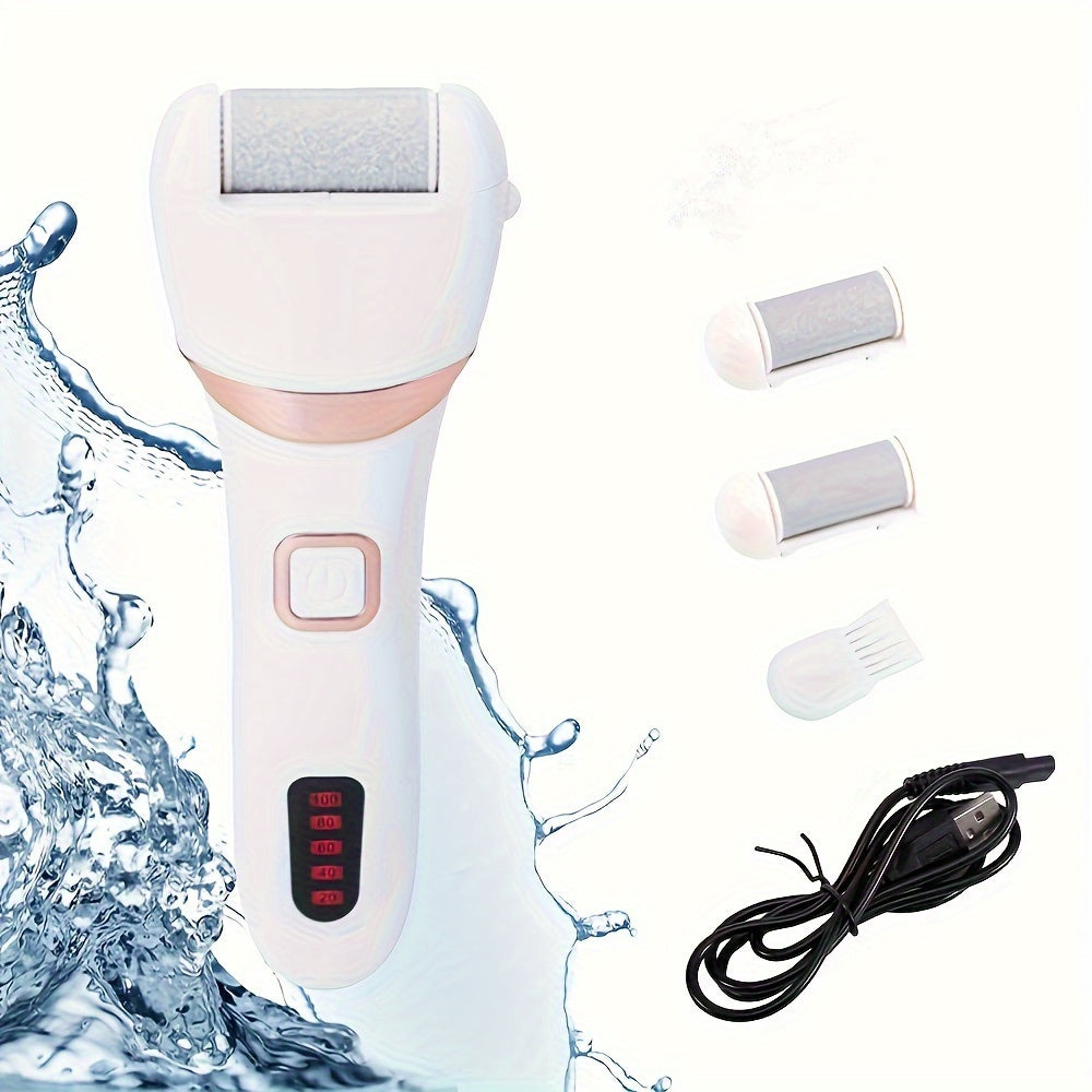 Electric Foot Grinder And Callus Remover Polisher Rechargeable Washing Pedicure Kit Suitable For Cracked Heels Dead