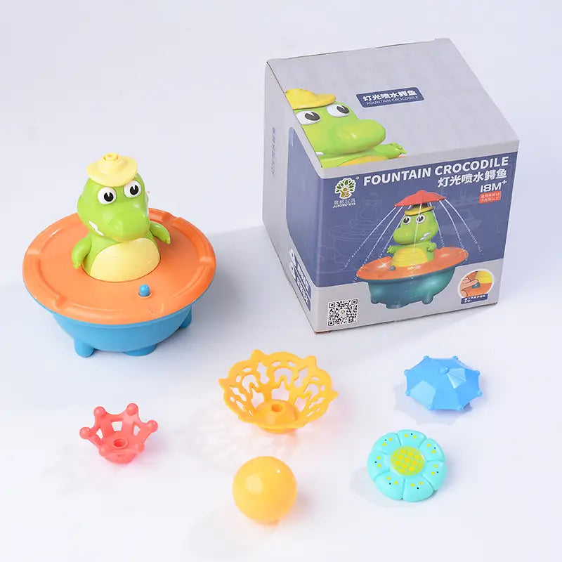 Children’s Electric Lighted Playing In Water Spray Ball