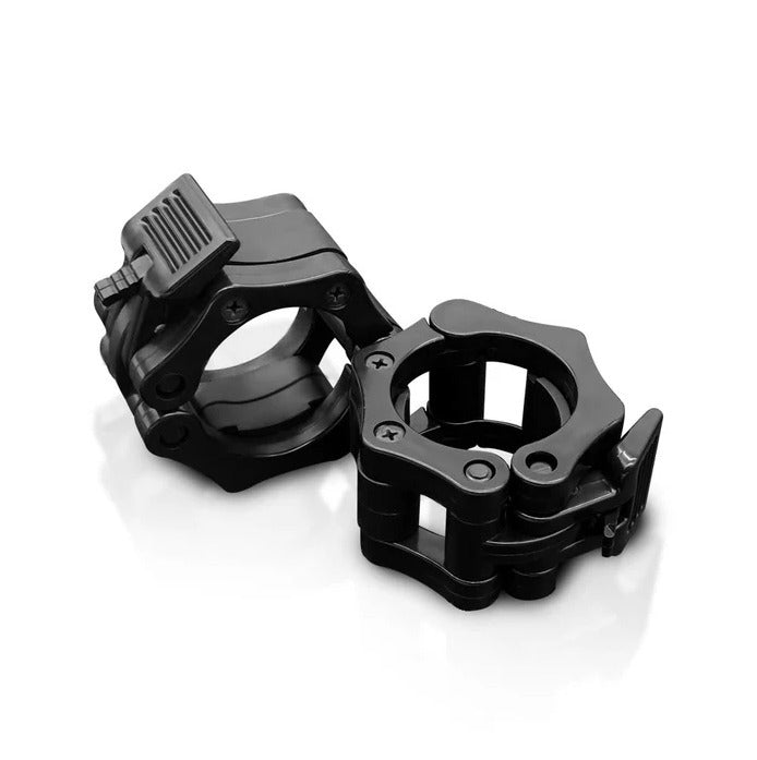 Weight Lifting Barbell Quick Buckle Plate Frame Black