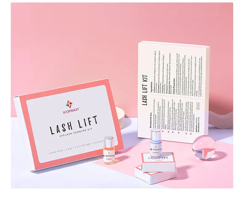 Dropshipping ICONSIGN Lash Lift Kit Lifiting Eyelash Perming Curling Enhancer Eyes Makeup Tools
