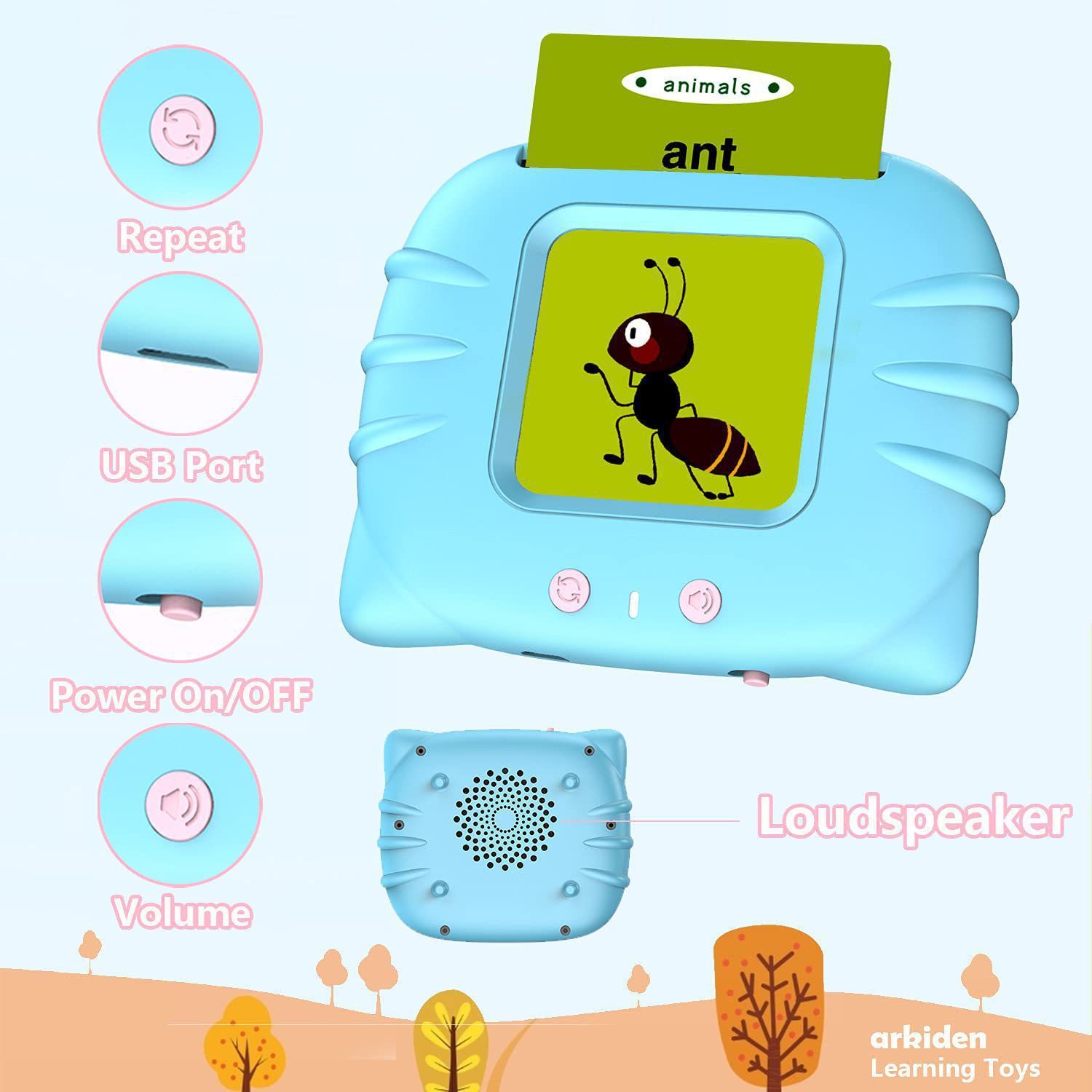 Children’s Enlightening Early Education Smart Pure English Card