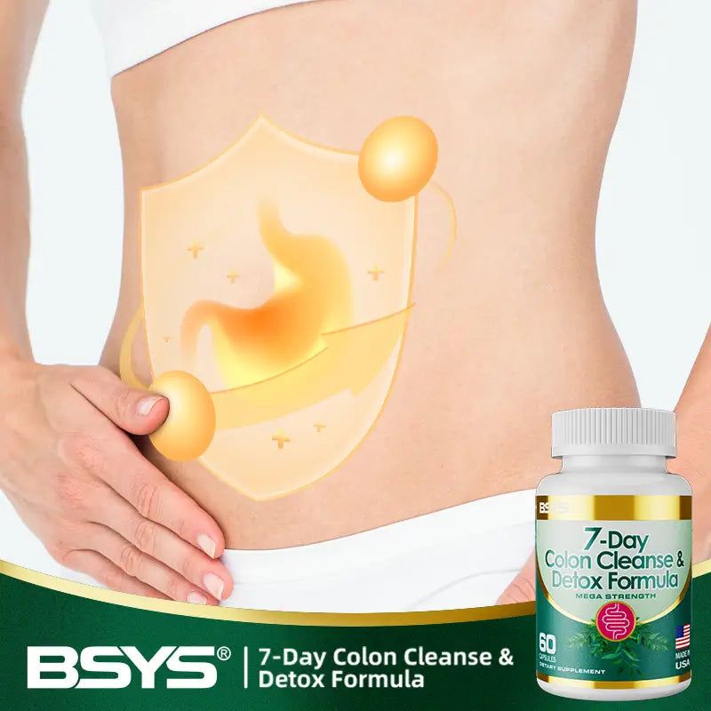 7 Day Colon Cleanse & Detox Formula Capsulese