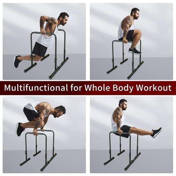 Power Tower Pull Up Rod Stand Adjustable Height Heavy Duty Multi Functional Fitness Training Equipment