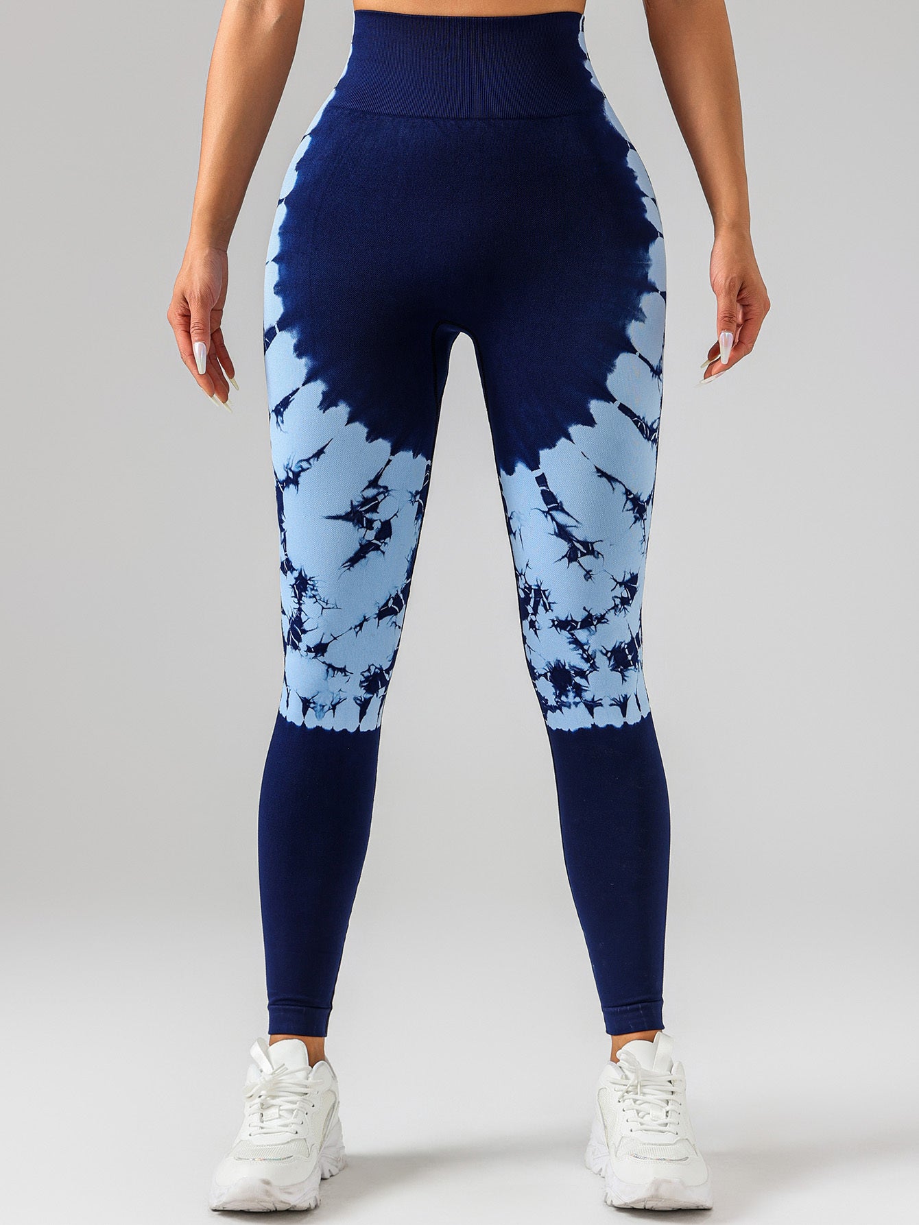 Tie dye Women’s Yoga Leggings With High Waistband Moisture Wicking And Stretchy Perfect For Outdoor Activities Fitness
