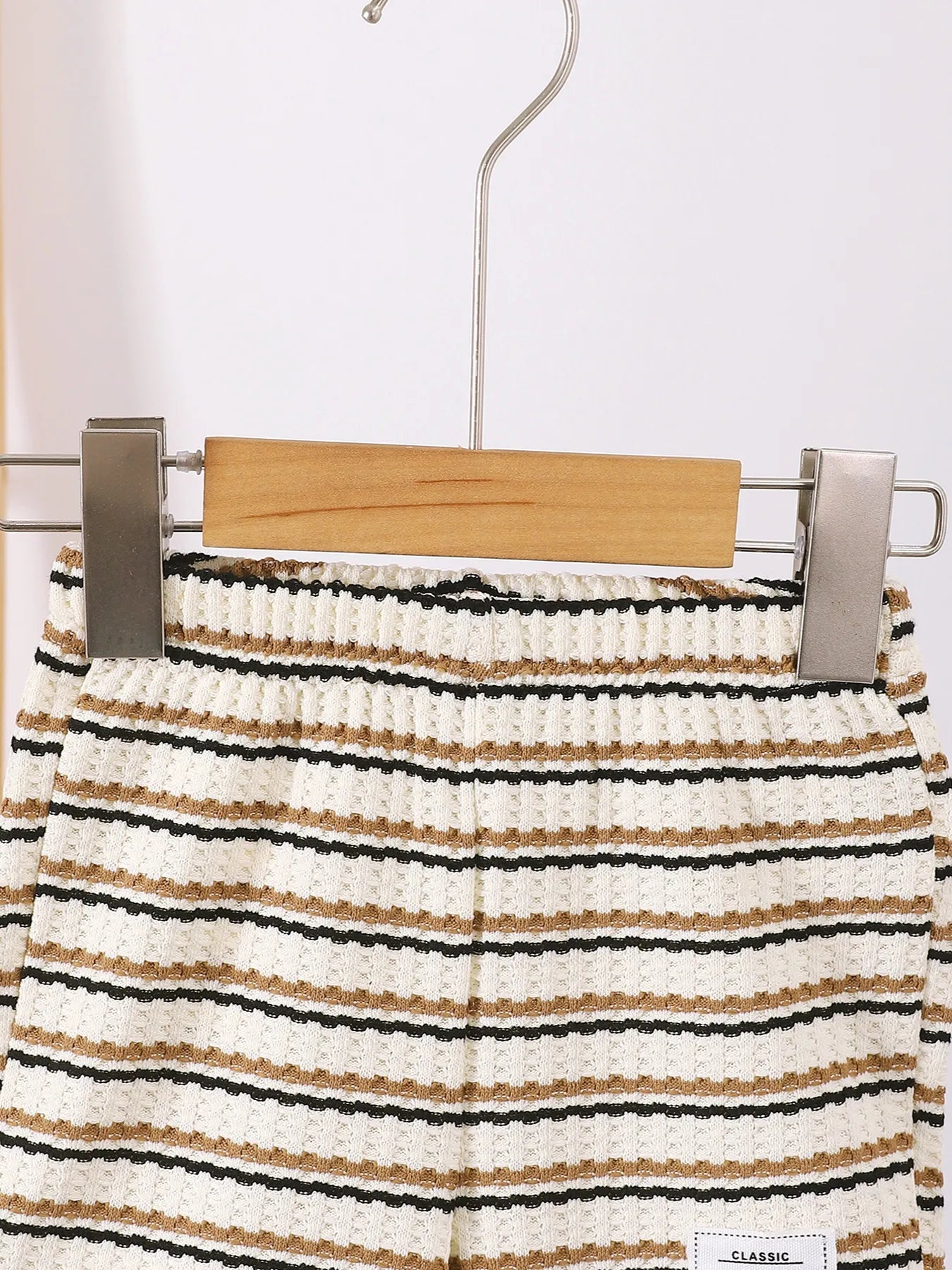 Children’s Striped Short Sleeve Polo and Pants Set