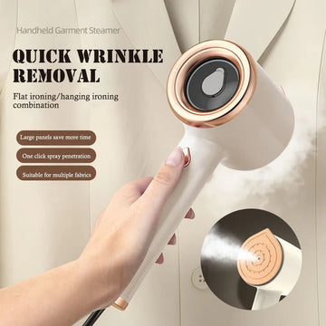 Mini Portable Handheld Garment Steamer Fabric Steam Iron For Clothes Travel Home Appliances Vertical US Plug Ironing