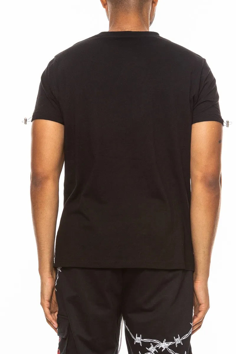 WEIV Men’s Full Size Hype Official Print T shirt Plus