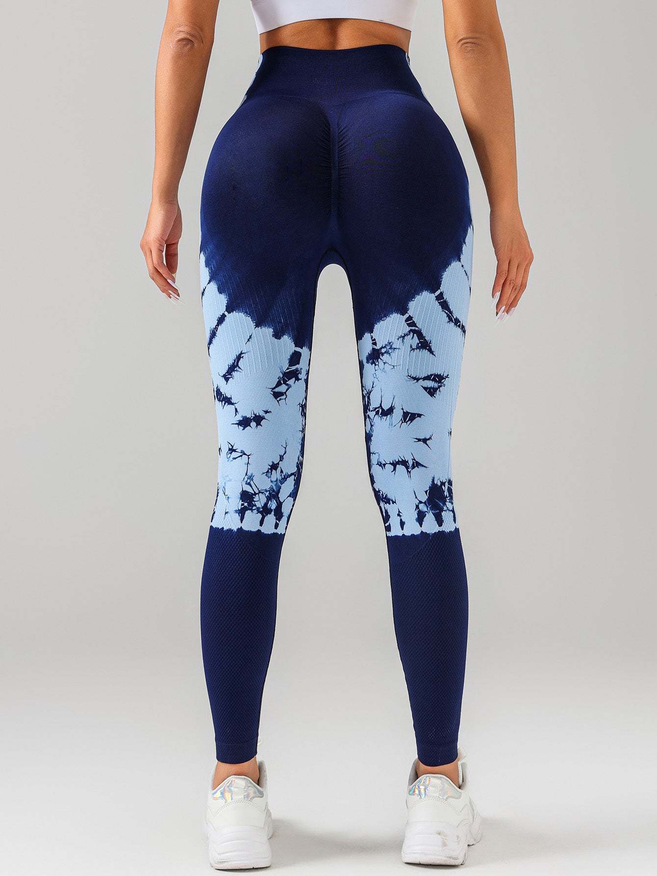 Tie dye Women’s Yoga Leggings With High Waistband Moisture Wicking And Stretchy Perfect For Outdoor Activities Fitness