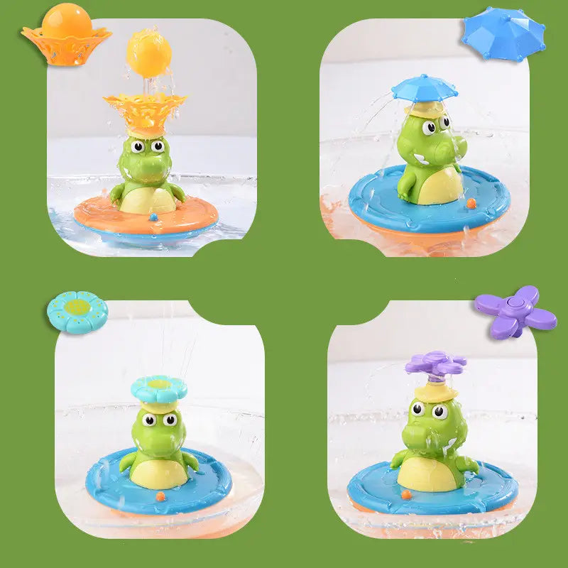 Children’s Electric Lighted Playing In Water Spray Ball