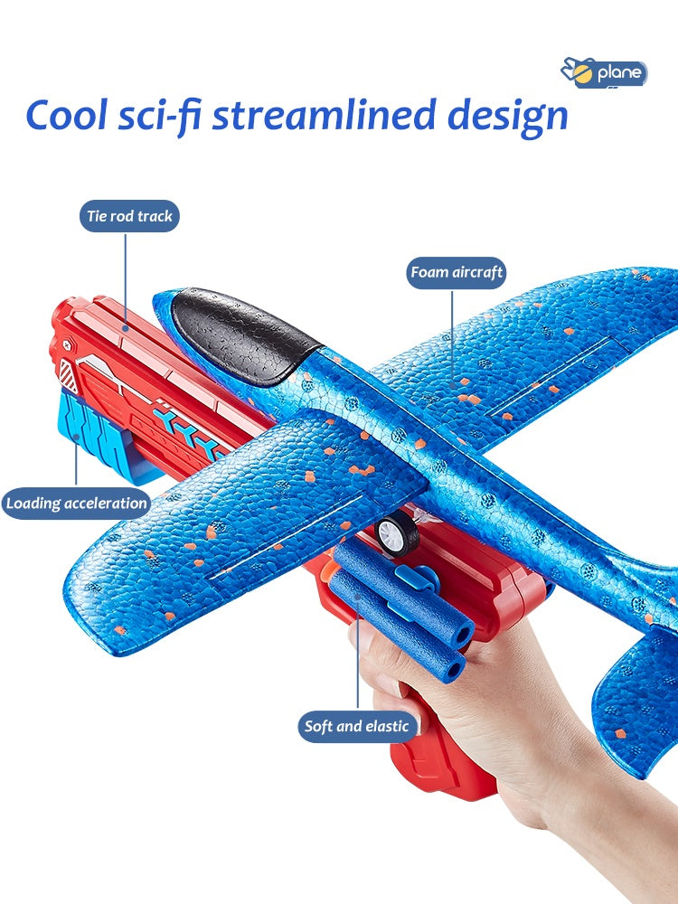 Outdoor Ejection Foam Aircraft Children’s Toys As shown in the figure