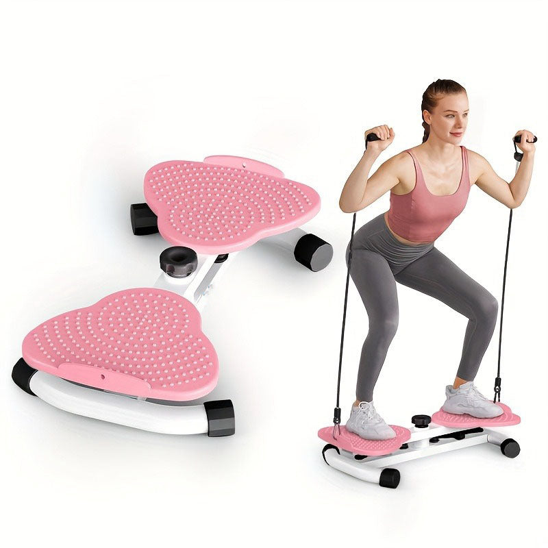 Waist Twist Exercise Machine A Designed For Weight Loss And Core Abdominal Exercises With Foot Massage Capabilities.