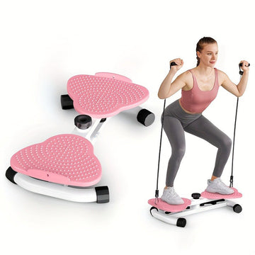 Waist Twist Exercise Machine A Designed For Weight Loss And Core Abdominal Exercises With Foot Massage Capabilities.