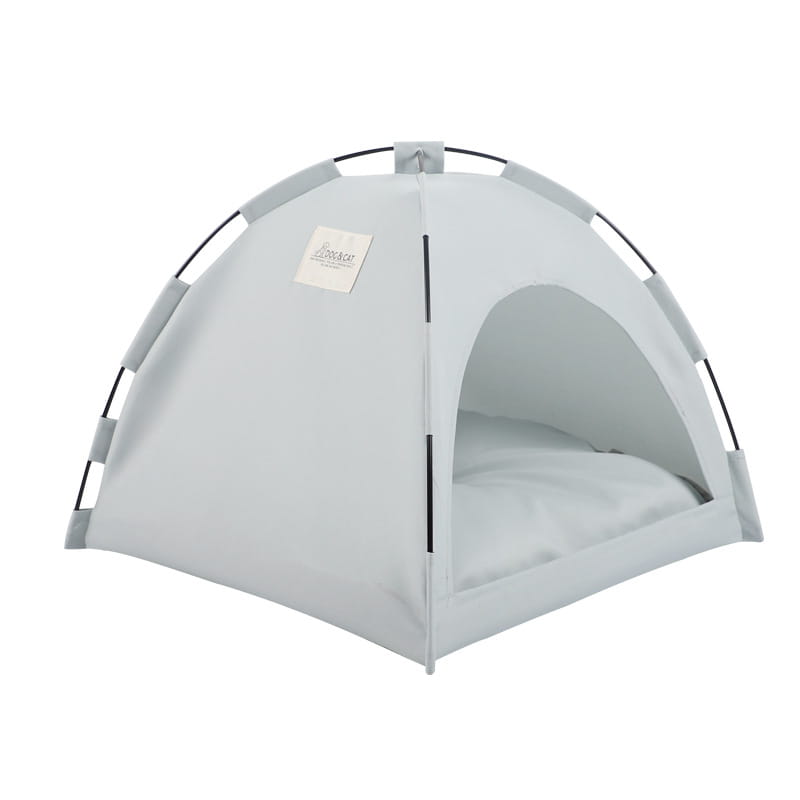 Cat Tent Cooling Mat Dog House Pet Sofa Camping Bed With Cushion For Kennel Indoor Nest Pets Products