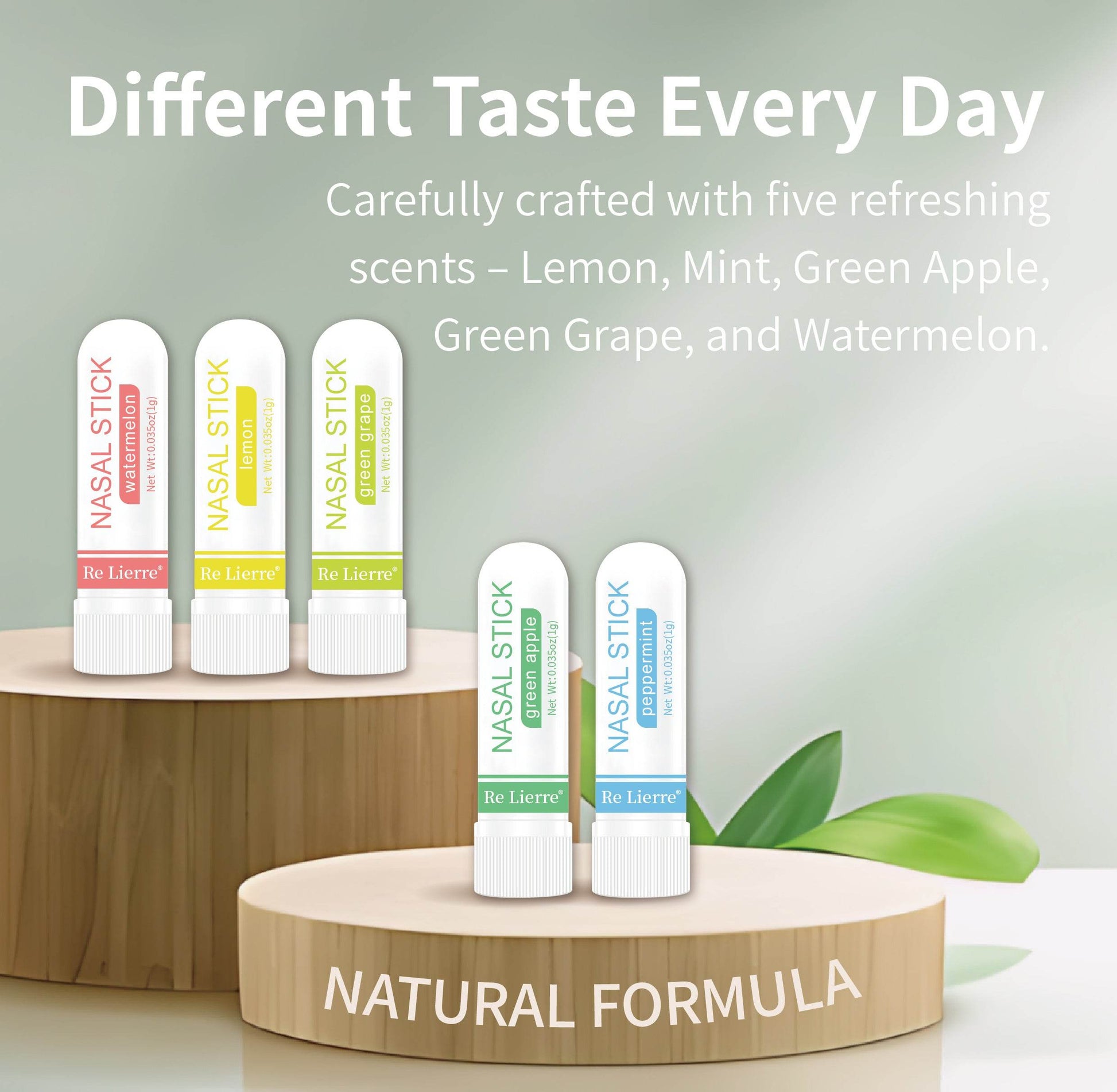Re Lierre 5 in 1 Nasal Energy Bar White