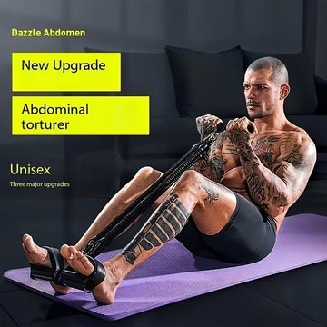A Set Of Adjustable Resistance Tension Bands With Foot Pedals And Handles High Level Anti Fall Suitable For Fitness