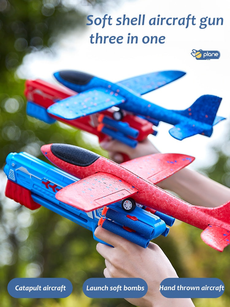 Outdoor Ejection Foam Aircraft Children’s Toys As shown in the figure