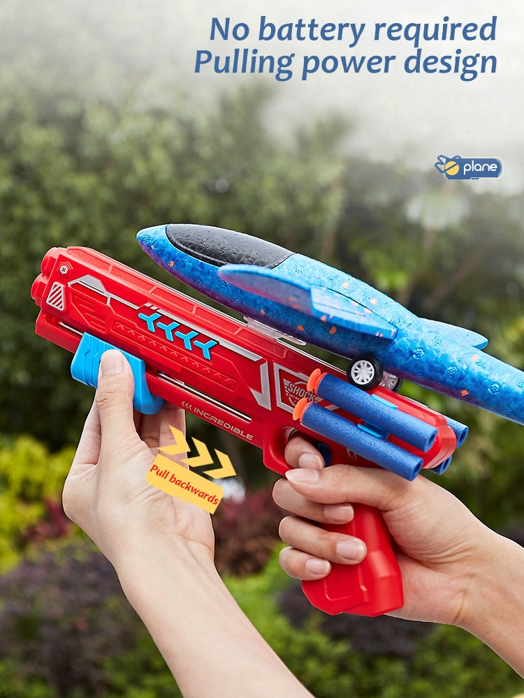 Outdoor Ejection Foam Aircraft Children’s Toys As shown in the figure