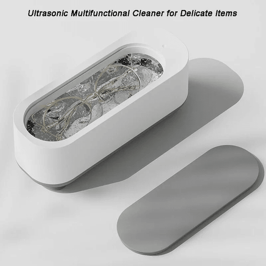 Professional Ultrasonic Jewelry & Glasses Cleaner – 45kHz High-Frequency Deep Cleaning for Rings, Watches, Makeup Tools & More