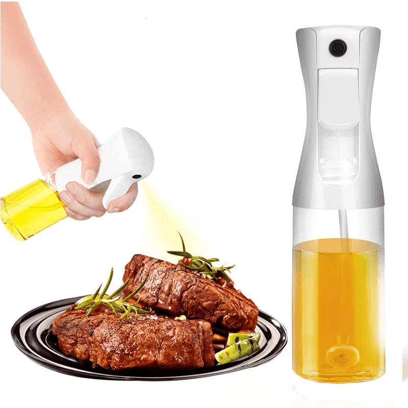 Premium Oil Spray Bottle for Cooking (200ml/300ml) Kitchen Sprayer BBQ Baking & Frying