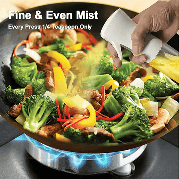 Premium Oil Spray Bottle for Cooking (200ml/300ml) Kitchen Sprayer BBQ Baking & Frying