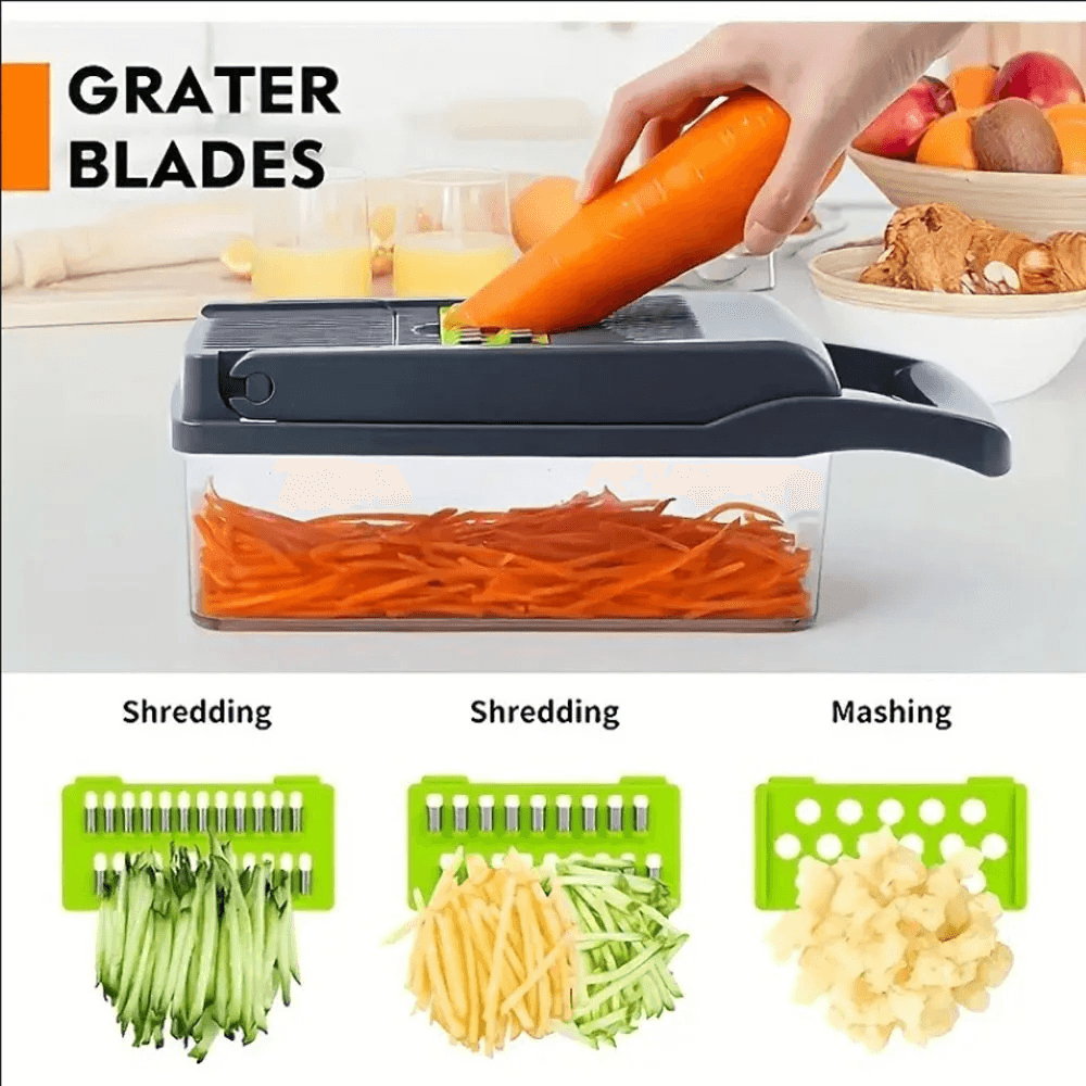 Premium Vegetable Slicer Multi Set Kitchen Grater
