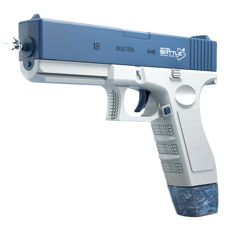 M1911 Water Gun Pistol Toy Electric Squirt with Backpack (100cc) for Outdoor Warfare Ages 3 +