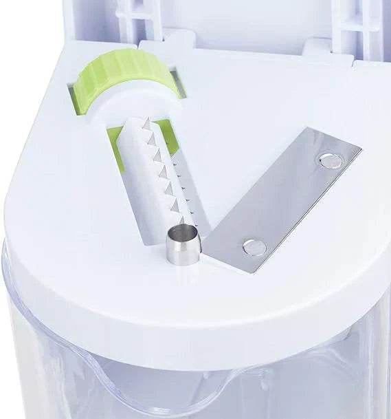 4 IN 1 Vegetable Spiralizer & Noodle Maker with Suction Cup Cutter Slicer